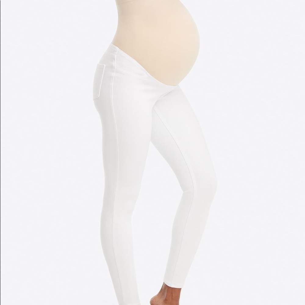 White Maternity Spanx